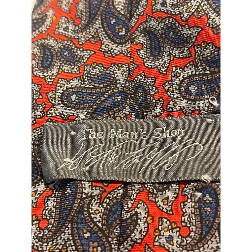 The Four Seasons Luxury Silk Ties Set -‎ Paisley and Geometric Patterns Z-19